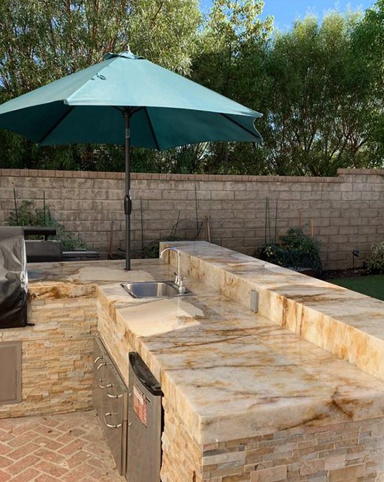 Custom Slabs for Southern California's Custom Barbecues